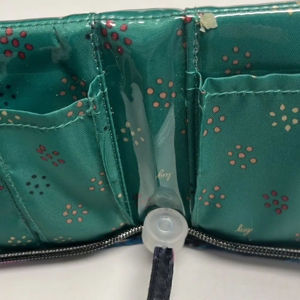 Lug Sleeper XL - Navy Bloom Organizer for Makeup Brush and Accessories